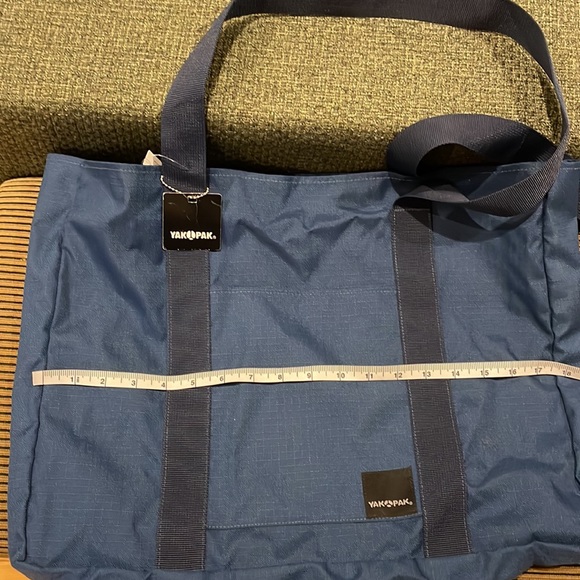 Yak Pak blue men’s tote bag - Picture 7 of 8